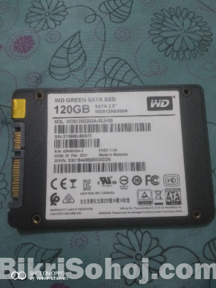 WD 120GB SSD FULL FRESH NEW CONDITION